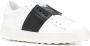 Valentino Garavani Witte Leren Sneakers met Rubberen Zool White Dames - Thumbnail 3