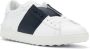 Valentino Garavani Witte Leren Sneakers met Rubberen Zool White Heren - Thumbnail 2