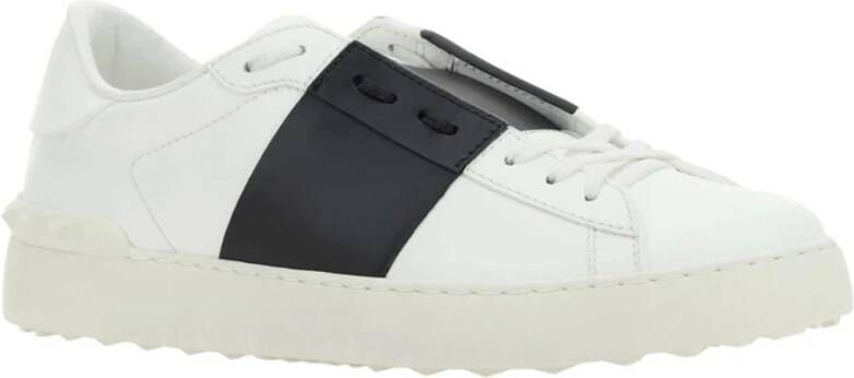 Valentino Garavani Witte Leren Sneakers Ss22 White Dames