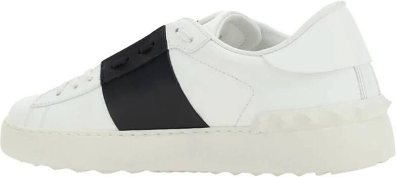 Valentino Garavani Witte Leren Sneakers Ss22 White Dames