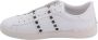 Valentino Garavani Witte Leren Sneakers Veters Rubberen Zool White Heren - Thumbnail 2