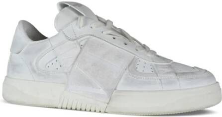 Valentino Garavani Witte Leren Vl7N Sneakers White Heren