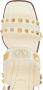 Valentino Garavani Witte leren VLogo sandalen White Dames - Thumbnail 4