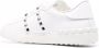 Valentino Garavani Witte platte schoenen veters rockstud versiering White Heren - Thumbnail 2