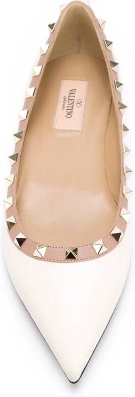 Valentino Garavani Witte platte schoenen White Dames