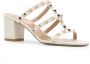 Valentino Garavani Witte Rockstud Sandalen Elegante Stijl White Dames - Thumbnail 5