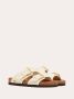 Valentino Garavani Witte Slide Sandalen VLogo Handtekening Detail White Dames - Thumbnail 2