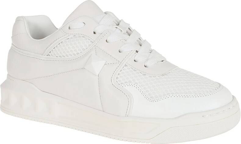 Valentino Garavani Witte Sneaker One Stud Schoenen White Heren