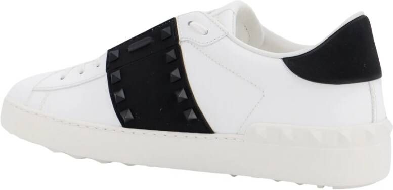 Valentino Garavani Witte Sneakers met Iconische Studs White Heren