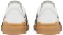 Valentino Garavani Nappa Leren Veterschoen Basket Sneakers White Heren - Thumbnail 8