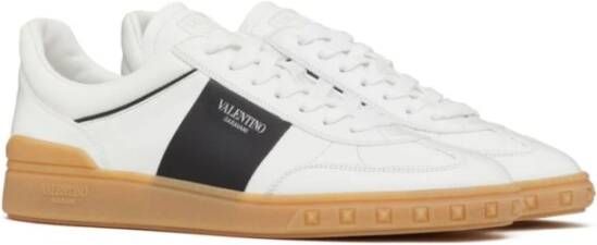 Valentino Garavani Witte Sneakers met Rockstud Details White Heren