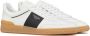 Valentino Garavani Nappa Leren Veterschoen Basket Sneakers White Heren - Thumbnail 10