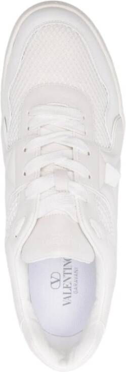 Valentino Garavani Witte Sneakers met Studs White Heren