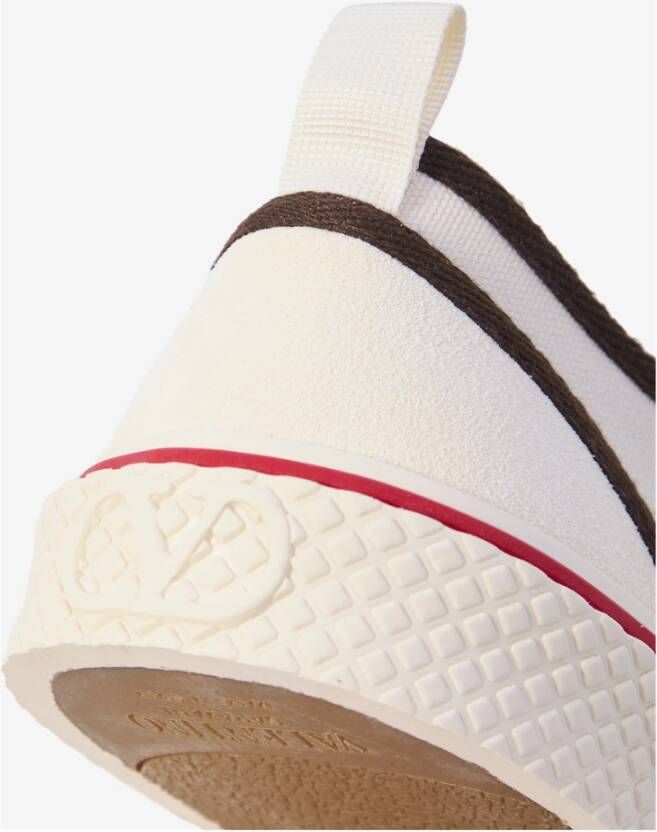 Valentino Garavani Witte Sneakers met VLogo Detail White Heren