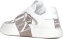 Valentino Garavani Witte Sneakers van Korrelig Leer met Vltn Logo White Heren - Thumbnail 2