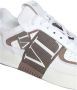 Valentino Garavani Witte Sneakers van Korrelig Leer met Vltn Logo White Heren - Thumbnail 3