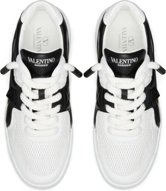 Valentino Garavani Witte Sneakers voor een stijlvolle look White Heren