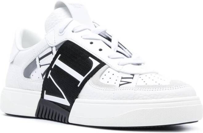 Valentino Garavani Witte Vl7N Leren Sneakers White Dames