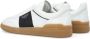 Valentino Garavani Witte Zwarte lage top sneakers Ss24 White Heren - Thumbnail 4