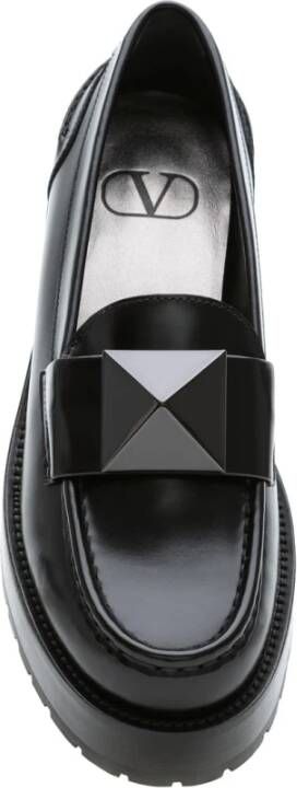 Valentino Garavani Zachte Loafers Black Dames