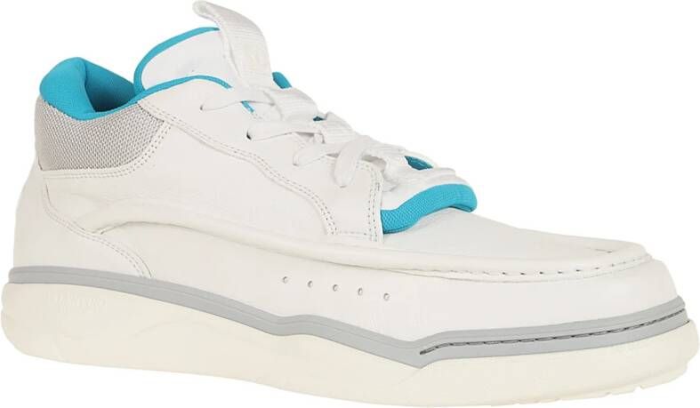 Valentino Garavani Zilver Bia Runboot Sneaker White Heren