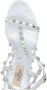 Valentino Garavani Zilveren Studded Hoge Hak Sandalen Gray Dames - Thumbnail 3