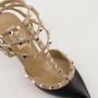 Valentino Garavani Zwart Beige Rockstud Hakken Black Dames - Thumbnail 5