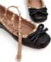 Valentino Garavani Zwarte Ballerina Schoenen voor Vrouwen Black Dames - Thumbnail 2