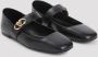 Valentino Garavani Zwarte Ballerina's Elegant Nappa Kalfsleer Black Dames - Thumbnail 3