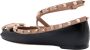 Valentino Garavani Zwarte Ballerinas met Enkelband Black Dames - Thumbnail 2