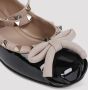 Valentino Garavani Zwarte Ballerinas voor Vrouwen Black Dames - Thumbnail 3