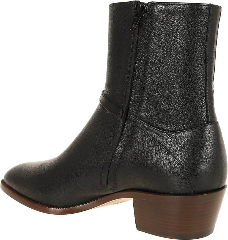 Valentino Garavani Zwarte Bootie Schoenen Black Heren