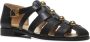 Valentino Garavani Zwarte Cage Sandalen met Metalen Details Black Heren - Thumbnail 2