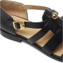 Valentino Garavani Zwarte Cage Sandalen met Metalen Details Black Heren - Thumbnail 4