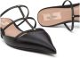 Valentino Garavani Zwarte Caged Rockstud Platte Schoenen Black Dames - Thumbnail 2