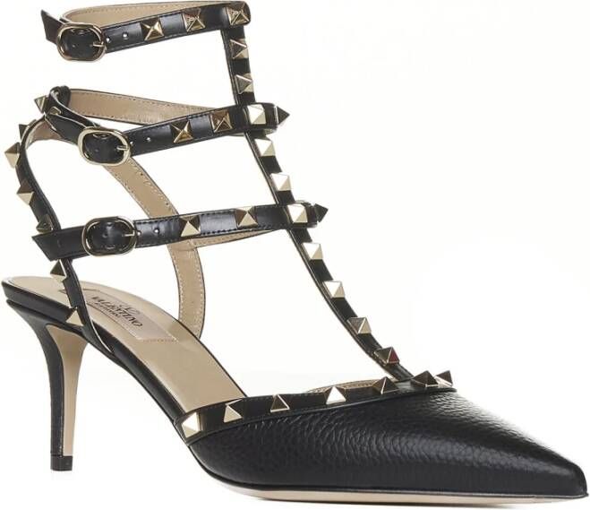 Valentino Garavani Zwarte Elegante Schoenen Black Dames