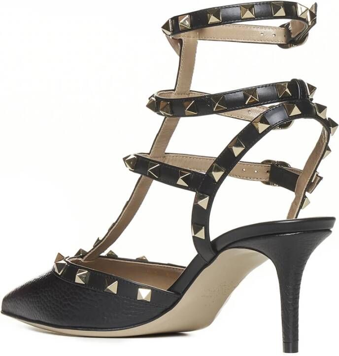 Valentino Garavani Zwarte Elegante Schoenen Black Dames