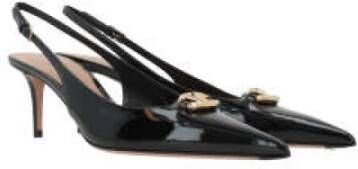 Valentino Garavani Zwarte Hak Slingback VLogo Signature Black Dames