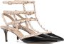 Valentino Garavani Pumps & high heels Rockstud Ankle Strap T.65 in beige - Thumbnail 3