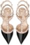 Valentino Garavani Pumps & high heels Rockstud Ankle Strap T.65 in beige - Thumbnail 5