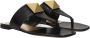 Valentino Garavani Zwarte Leren Sandalen Ss22 Black Dames - Thumbnail 2