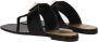 Valentino Garavani Zwarte Leren Sandalen Ss22 Black Dames - Thumbnail 3