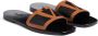 Valentino Garavani Zwarte Leren Sandalen Superstar Slides Black Heren - Thumbnail 7