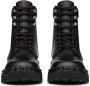 Valentino Garavani Zwarte leren studs laarzen Black Dames - Thumbnail 3