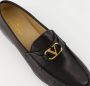 Valentino Garavani Zwarte platte schoenen VLogo Signature loafers Black Heren - Thumbnail 29