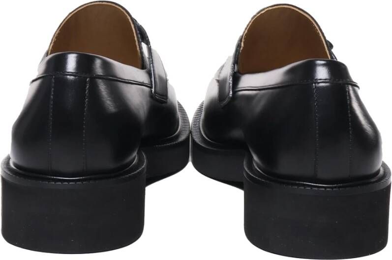 Valentino Garavani Zwarte Loafer Platte Schoenen Black Heren