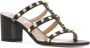 Valentino Garavani Zwarte Rockstud Leren Sandalen Black Dames - Thumbnail 4