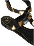 Valentino Garavani Zwarte Romeinse Stud Sandalen Black Dames - Thumbnail 4