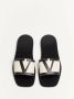 Valentino Garavani Zwarte Sandalen met VLogo Handtekening Detail Black Dames - Thumbnail 4