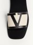 Valentino Garavani Zwarte Sandalen met VLogo Handtekening Detail Black Dames - Thumbnail 6